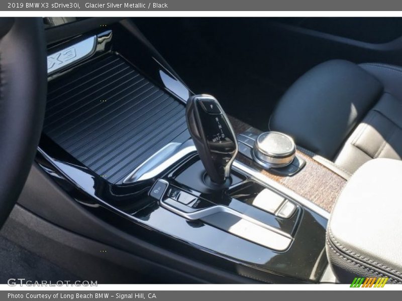 Glacier Silver Metallic / Black 2019 BMW X3 sDrive30i