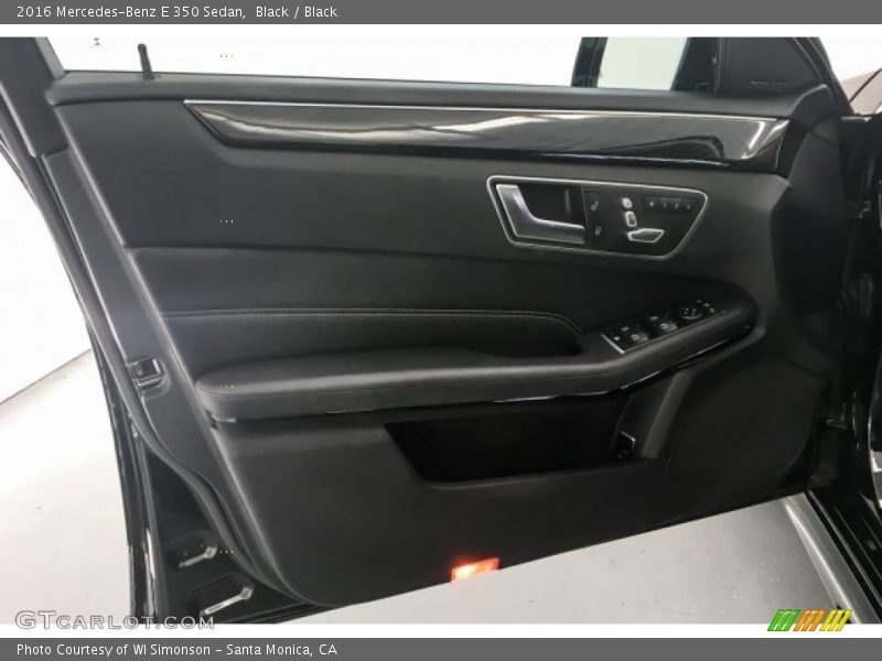 Black / Black 2016 Mercedes-Benz E 350 Sedan