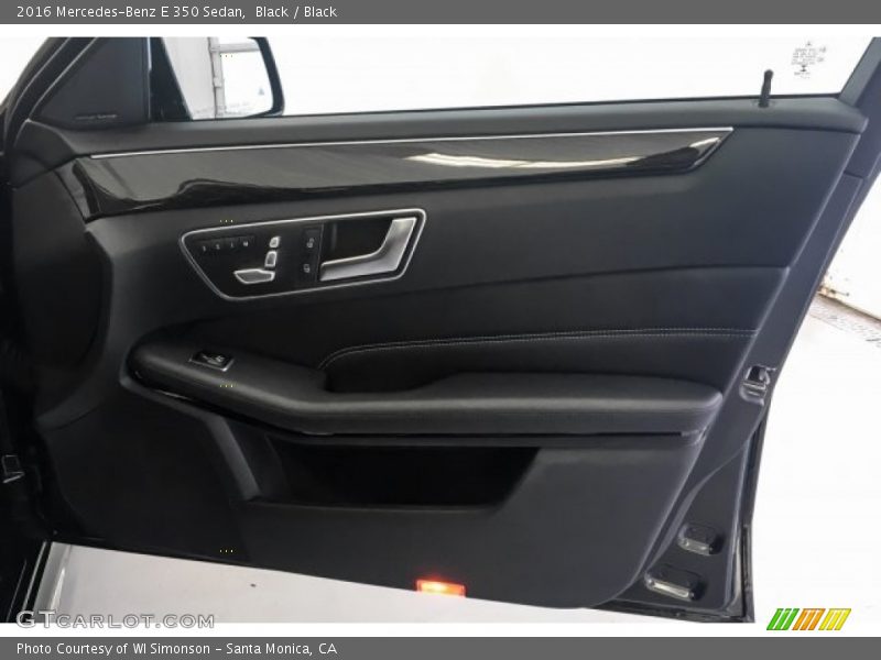 Black / Black 2016 Mercedes-Benz E 350 Sedan