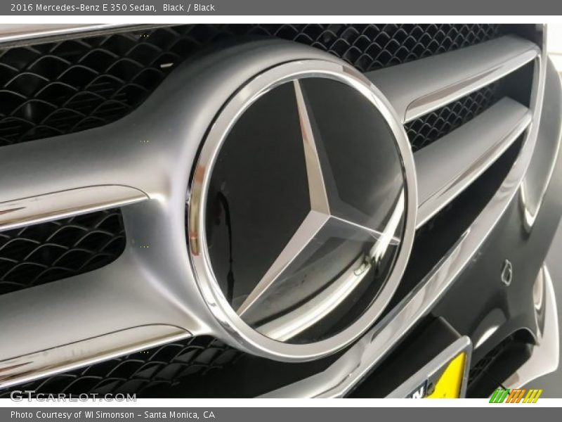 Black / Black 2016 Mercedes-Benz E 350 Sedan