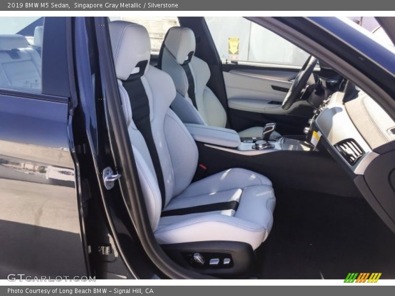  2019 M5 Sedan Silverstone Interior