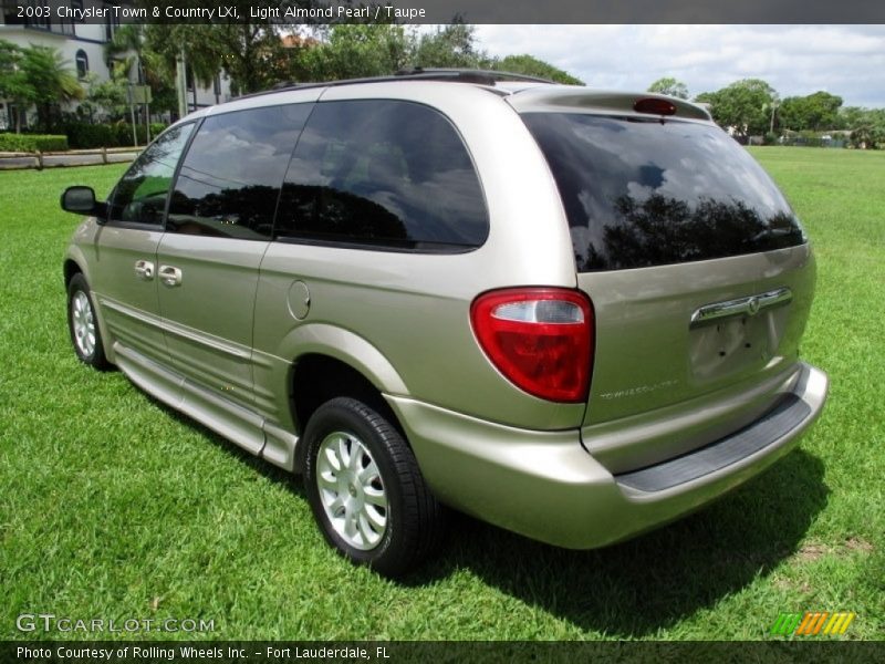 Light Almond Pearl / Taupe 2003 Chrysler Town & Country LXi