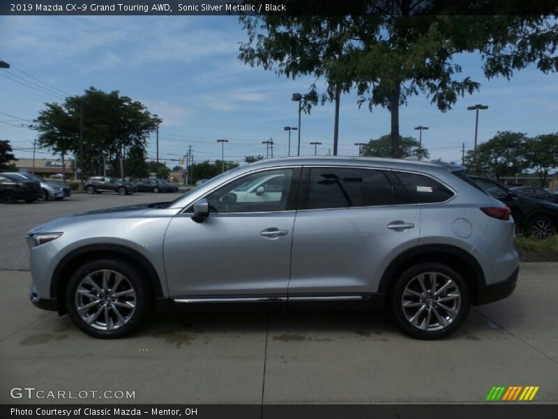  2019 CX-9 Grand Touring AWD Sonic Silver Metallic