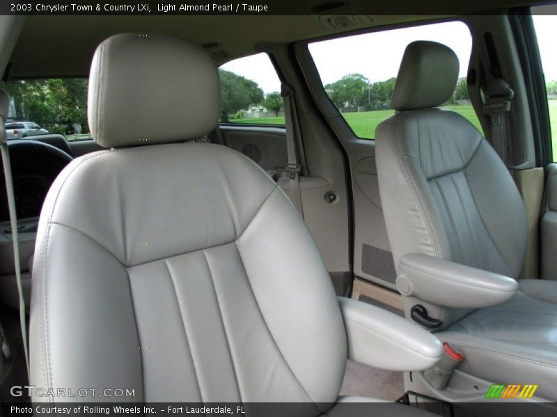 Light Almond Pearl / Taupe 2003 Chrysler Town & Country LXi
