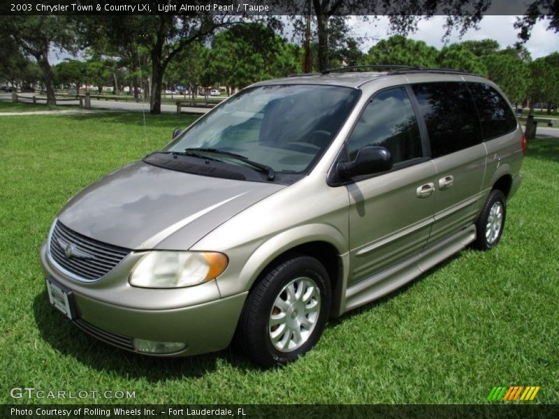 Light Almond Pearl / Taupe 2003 Chrysler Town & Country LXi