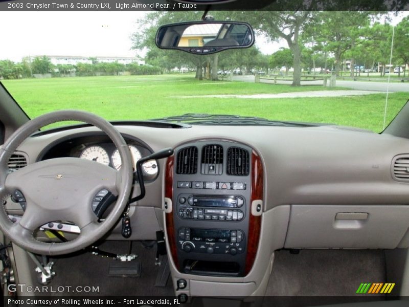 Light Almond Pearl / Taupe 2003 Chrysler Town & Country LXi
