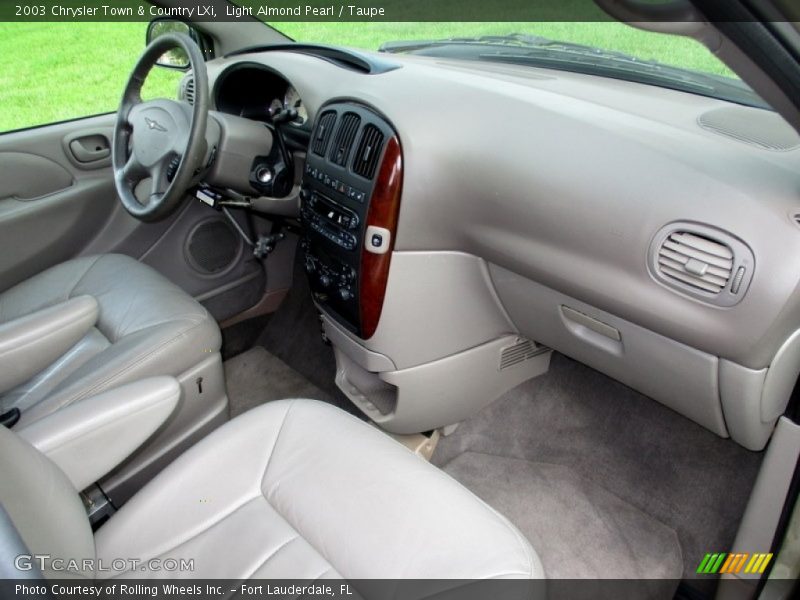 Light Almond Pearl / Taupe 2003 Chrysler Town & Country LXi