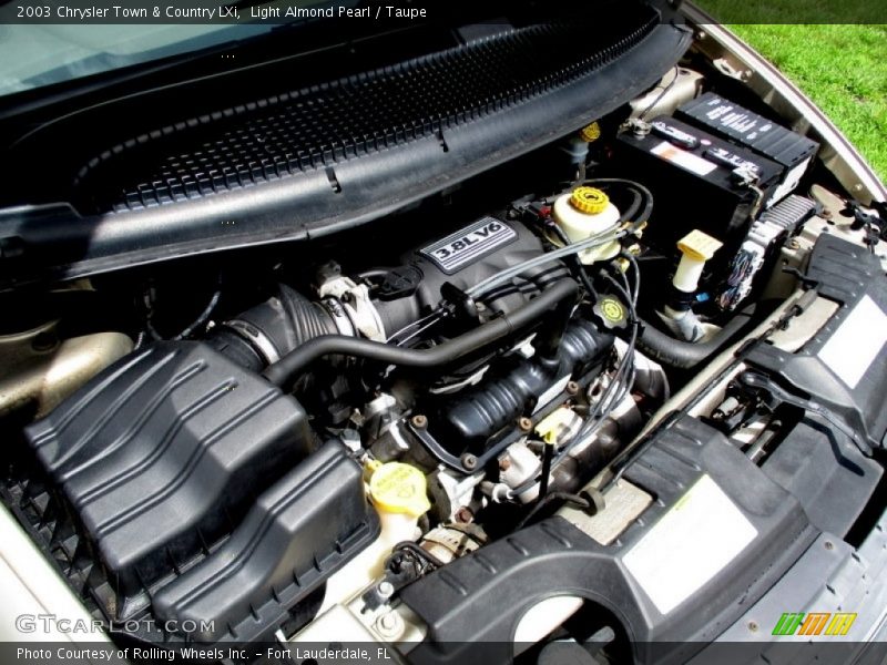 Light Almond Pearl / Taupe 2003 Chrysler Town & Country LXi