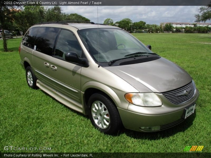 Light Almond Pearl / Taupe 2003 Chrysler Town & Country LXi