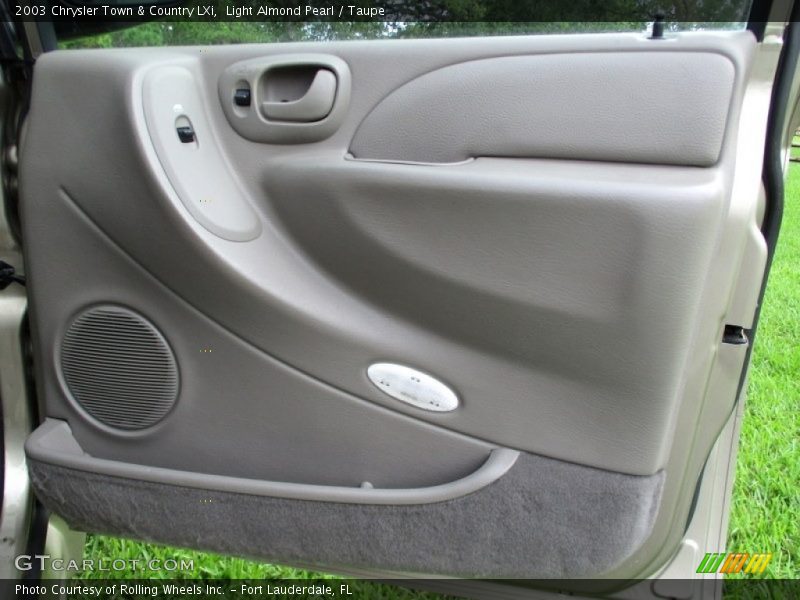 Light Almond Pearl / Taupe 2003 Chrysler Town & Country LXi