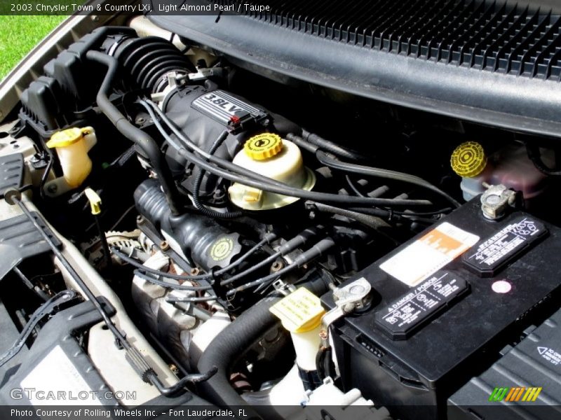 Light Almond Pearl / Taupe 2003 Chrysler Town & Country LXi