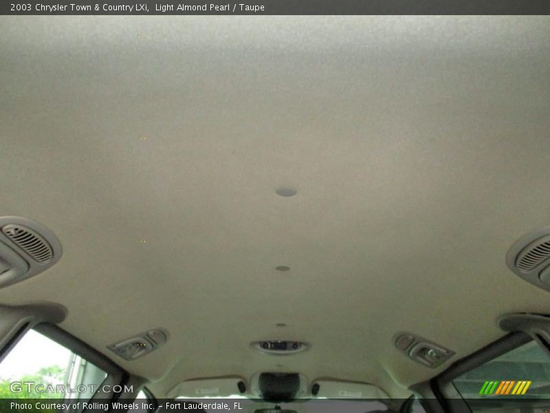 Light Almond Pearl / Taupe 2003 Chrysler Town & Country LXi