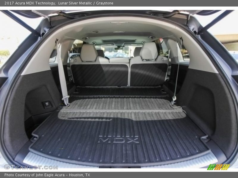Lunar Silver Metallic / Graystone 2017 Acura MDX Technology