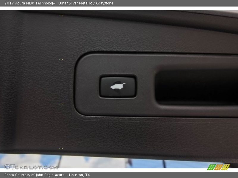 Lunar Silver Metallic / Graystone 2017 Acura MDX Technology