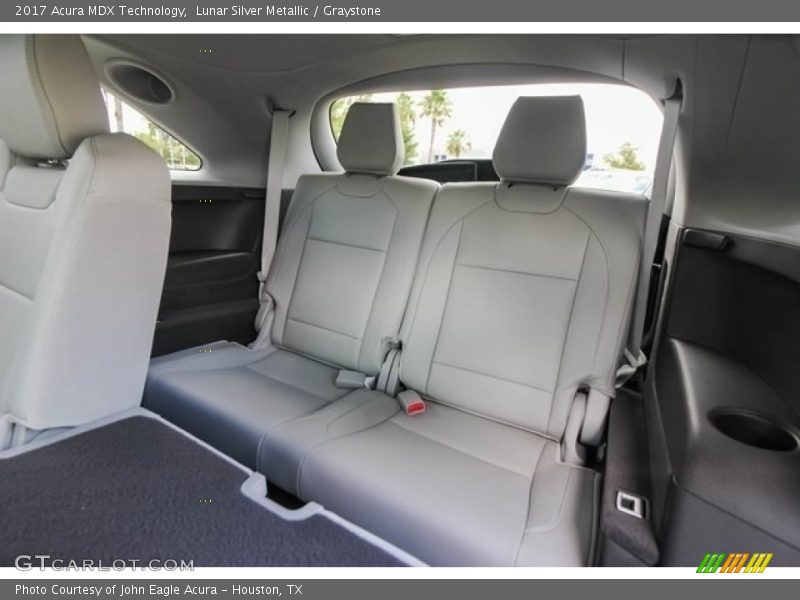 Lunar Silver Metallic / Graystone 2017 Acura MDX Technology