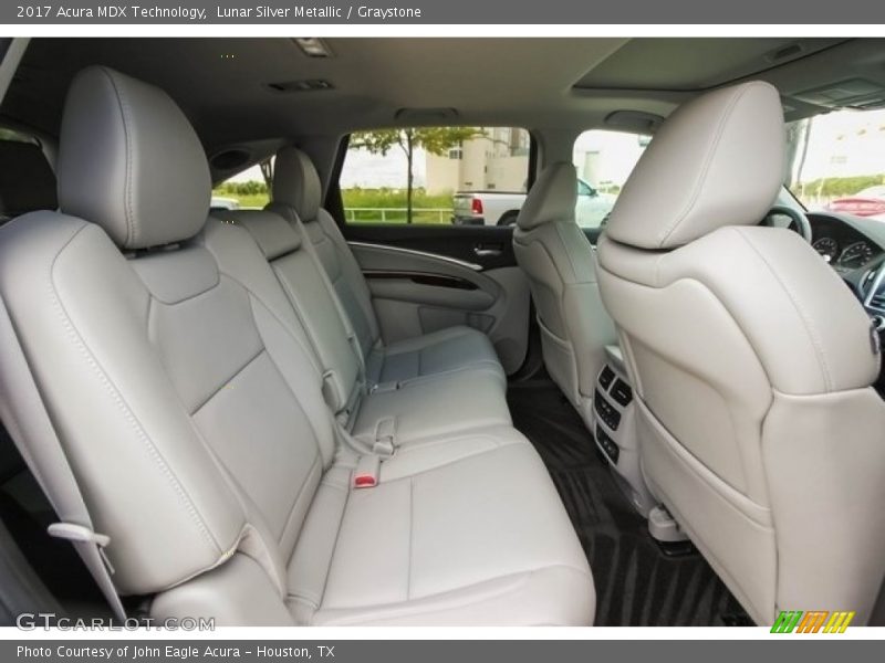 Lunar Silver Metallic / Graystone 2017 Acura MDX Technology
