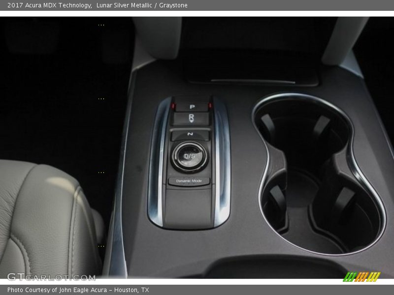 Lunar Silver Metallic / Graystone 2017 Acura MDX Technology