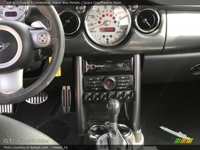 Hyper Blue Metallic / Space Grey/Panther Black 2005 Mini Cooper S Convertible
