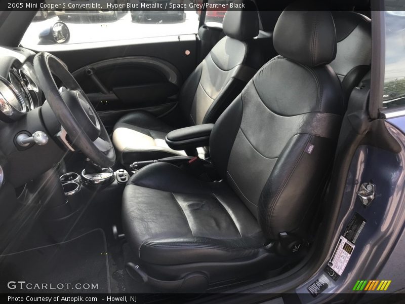 Hyper Blue Metallic / Space Grey/Panther Black 2005 Mini Cooper S Convertible