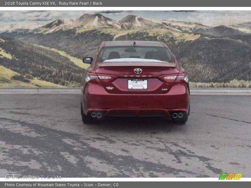 Ruby Flare Pearl / Black 2018 Toyota Camry XSE V6