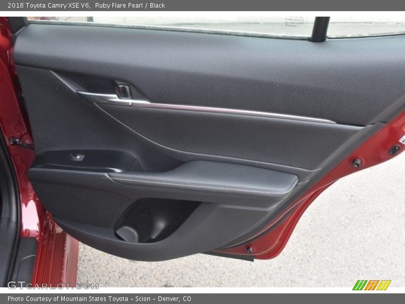 Ruby Flare Pearl / Black 2018 Toyota Camry XSE V6