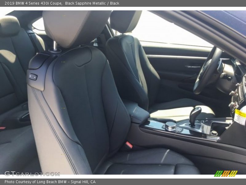 Black Sapphire Metallic / Black 2019 BMW 4 Series 430i Coupe