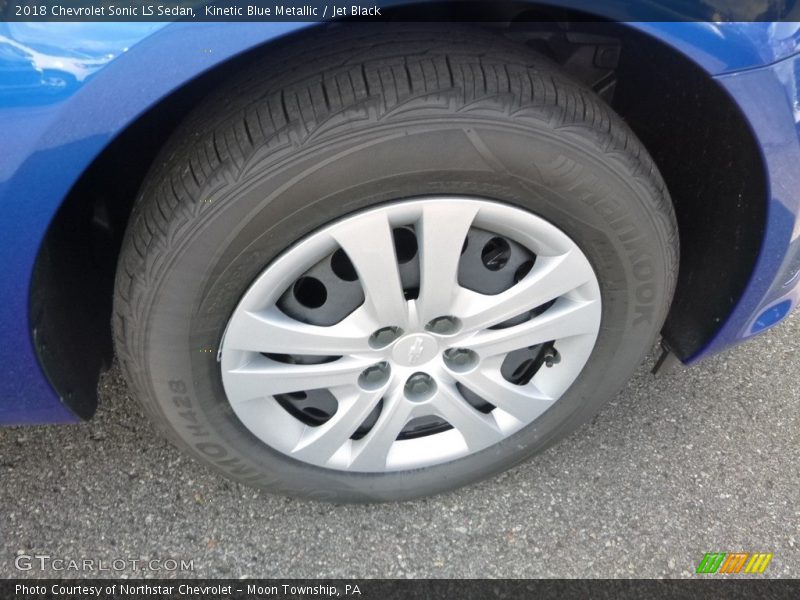 Kinetic Blue Metallic / Jet Black 2018 Chevrolet Sonic LS Sedan