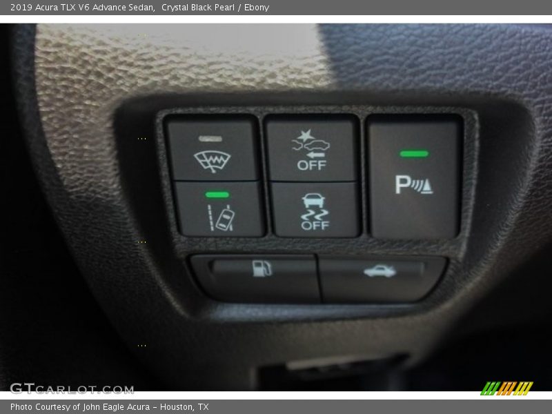 Crystal Black Pearl / Ebony 2019 Acura TLX V6 Advance Sedan