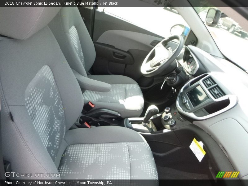Kinetic Blue Metallic / Jet Black 2018 Chevrolet Sonic LS Sedan
