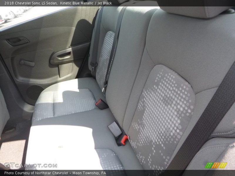 Kinetic Blue Metallic / Jet Black 2018 Chevrolet Sonic LS Sedan