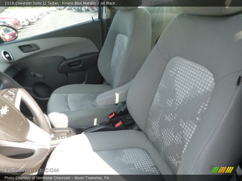 Kinetic Blue Metallic / Jet Black 2018 Chevrolet Sonic LS Sedan