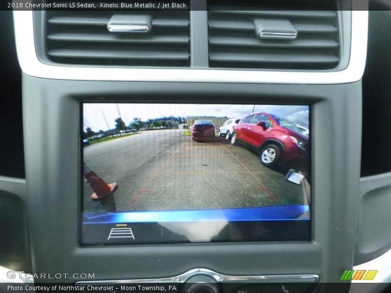 Kinetic Blue Metallic / Jet Black 2018 Chevrolet Sonic LS Sedan