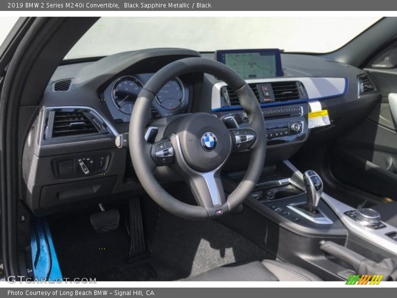 Dashboard of 2019 2 Series M240i Convertible
