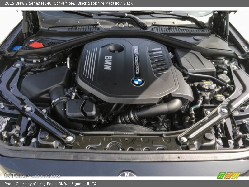  2019 2 Series M240i Convertible Engine - 3.0 Liter DI TwinPower Turbocharged DOHC 24-Valve VVT Inline 6 Cylinder