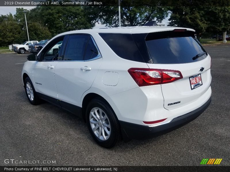 Summit White / Jet Black 2019 Chevrolet Equinox LT AWD