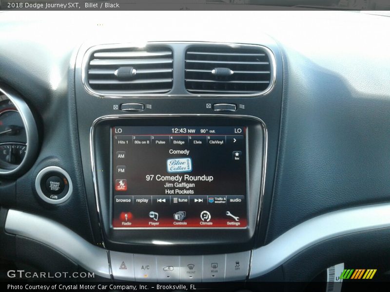 Billet / Black 2018 Dodge Journey SXT