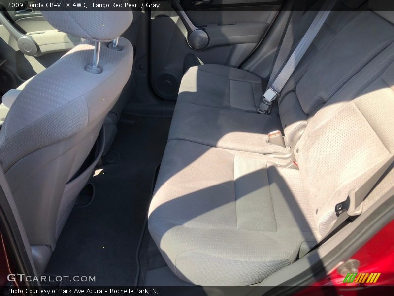 Tango Red Pearl / Gray 2009 Honda CR-V EX 4WD