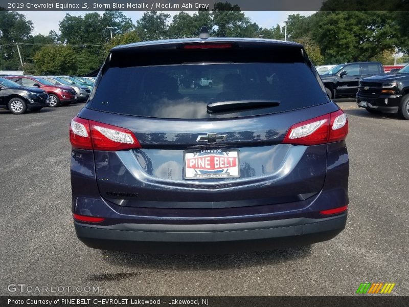 Storm Blue Metallic / Medium Ash Gray 2019 Chevrolet Equinox LS