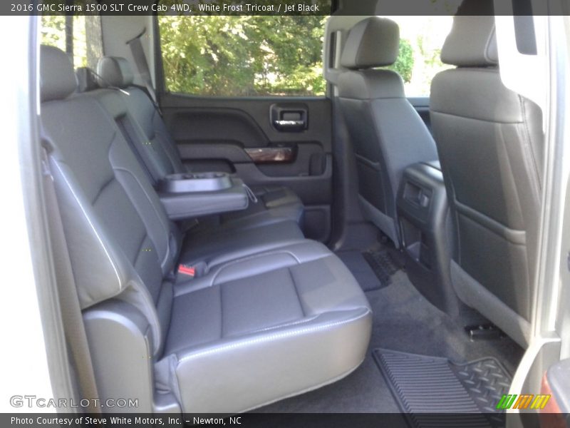 White Frost Tricoat / Jet Black 2016 GMC Sierra 1500 SLT Crew Cab 4WD