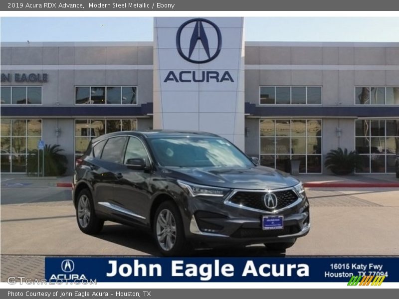 Modern Steel Metallic / Ebony 2019 Acura RDX Advance