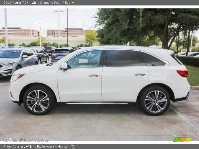 White Diamond Pearl / Ebony 2019 Acura MDX