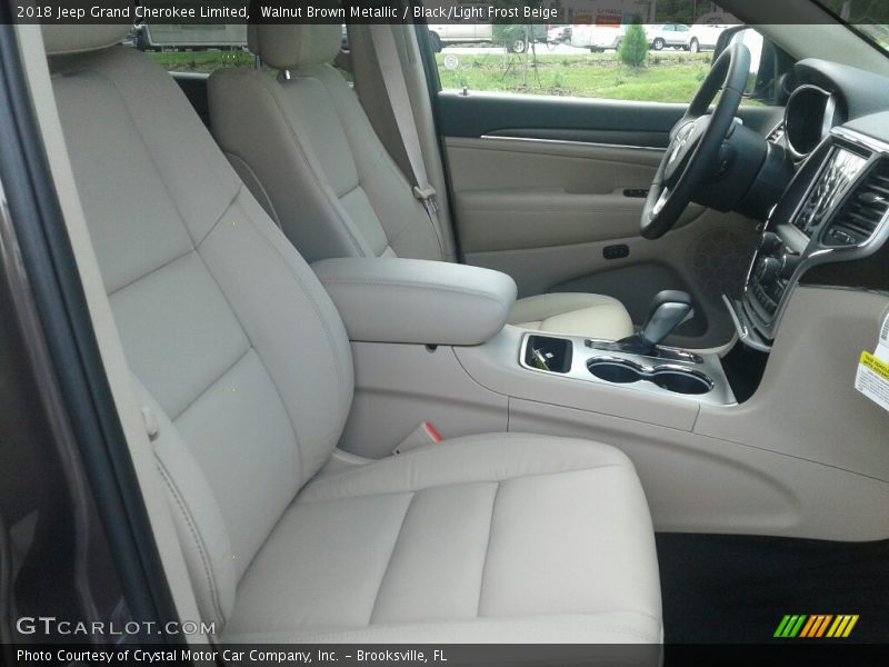 Walnut Brown Metallic / Black/Light Frost Beige 2018 Jeep Grand Cherokee Limited