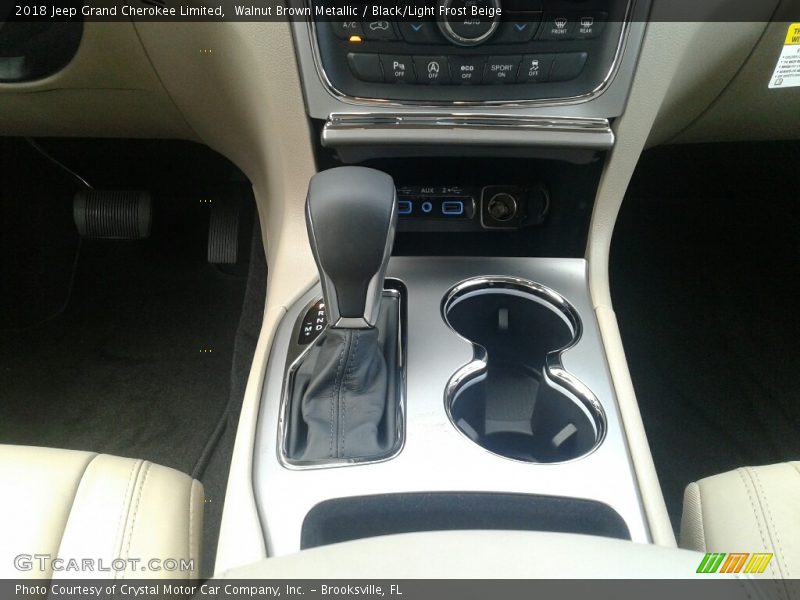 Walnut Brown Metallic / Black/Light Frost Beige 2018 Jeep Grand Cherokee Limited