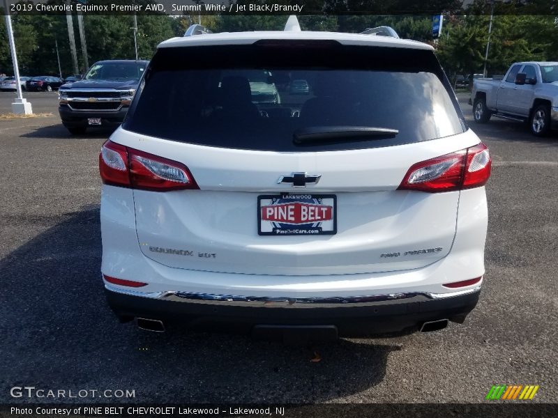 Summit White / Jet Black/Brandy 2019 Chevrolet Equinox Premier AWD