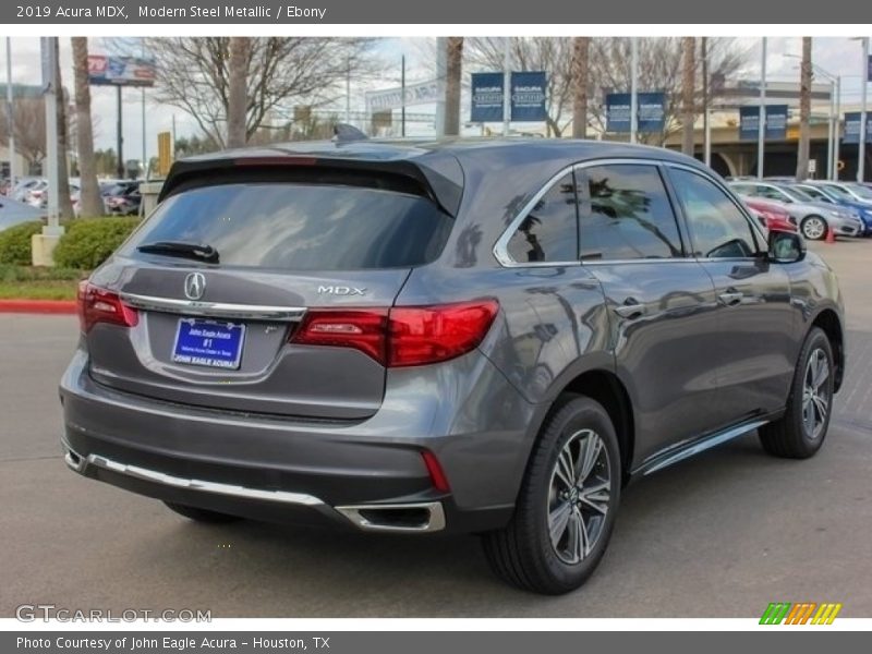 Modern Steel Metallic / Ebony 2019 Acura MDX