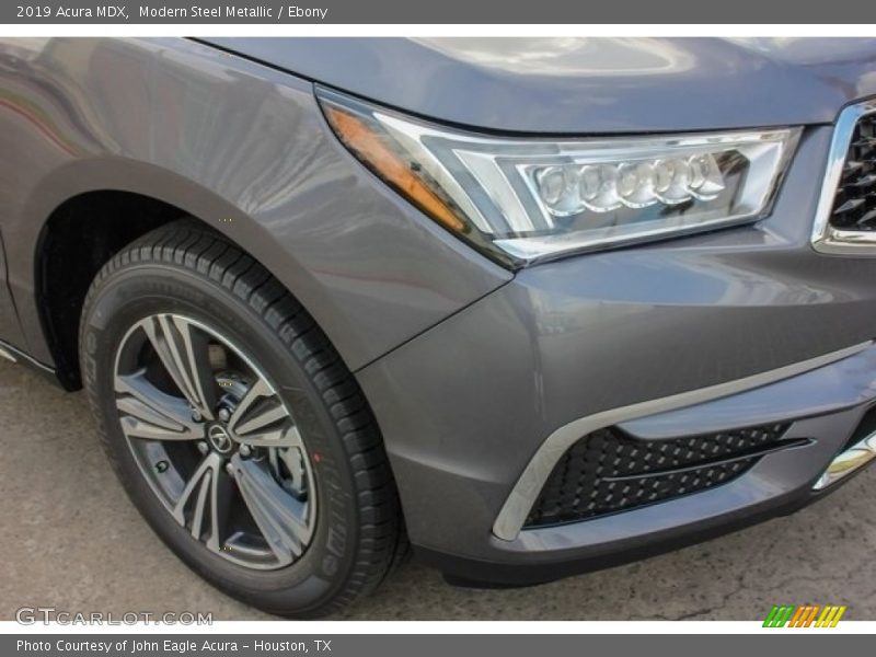 Modern Steel Metallic / Ebony 2019 Acura MDX