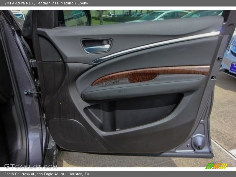 Modern Steel Metallic / Ebony 2019 Acura MDX