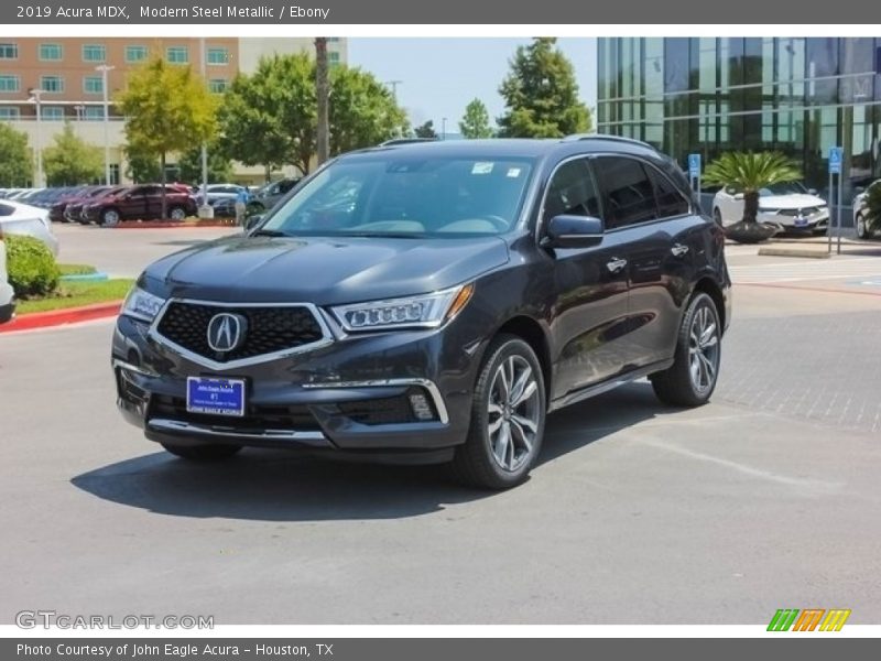 Modern Steel Metallic / Ebony 2019 Acura MDX