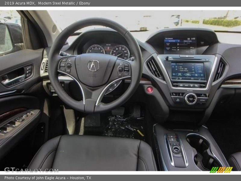 Modern Steel Metallic / Ebony 2019 Acura MDX
