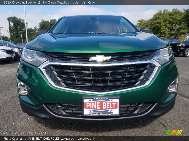 Ivy Green Metallic / Medium Ash Gray 2019 Chevrolet Equinox LS